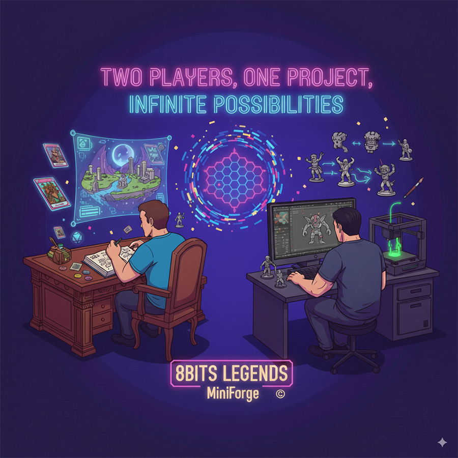 TWO PLAYERS, ONE PROJECT, INFINITE POSSIBILITIES
