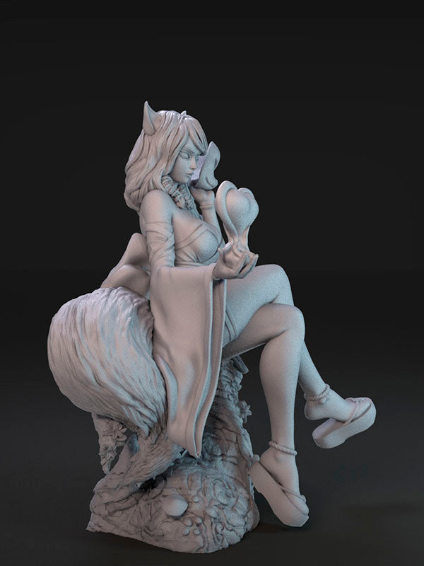 Yukari, Kitsune Miko 32mm