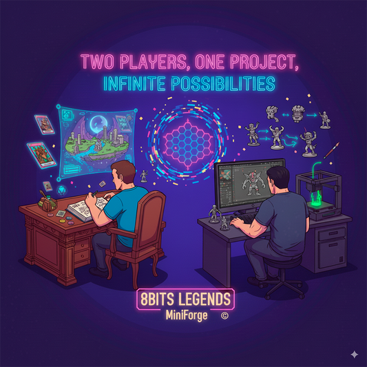 TWO PLAYERS, ONE PROJECT, INFINITE POSSIBILITIES